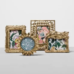 4" X 4" Cast Sunburst Frame Gold - Opalhouse™ 5 4" X 4" Cast Sunburst Frame Gold - Opalhouse™ -Wall Charm Deals Store GUEST fd37b239 5c24 4dd7 9ffd e03c865a7260