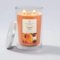 19oz Glass Jar Pumpkin Spice Candle - Home Scents -Wall Charm Deals Store GUEST fdbcd2a9 17e1 483b 98cc acb4f5c555a0