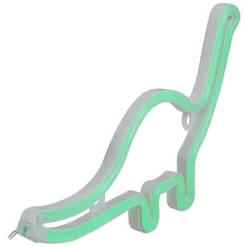 Northlight 12" Green Brontosaurus LED Lighted Neon Dinosaur Silhouette -Wall Charm Deals Store GUEST ff7e9729 259c 4345 807d e0af0fbbb108
